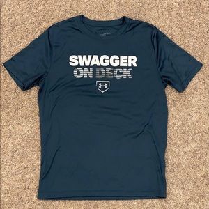 Boys Under Armour Baseball T-Shirt, Youth L